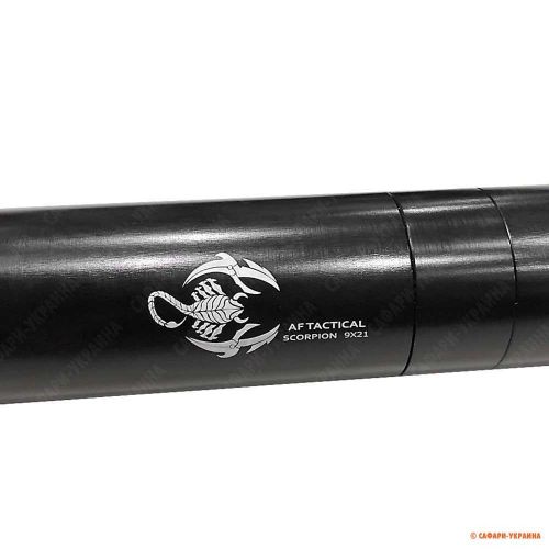 Інтегрований модульний саундмодератор AF Tactical Scorpion Cerakote, кал.9x21, різьба ?-28 R 