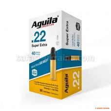 Aguila .22 LR Standard Velocity, LSP, 40 grs/2.59 gr