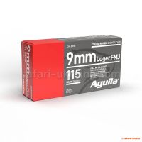 Aguila 9 mm Luger (9x19 люгер) Full Metal Jacket, 115grs/7.45gr