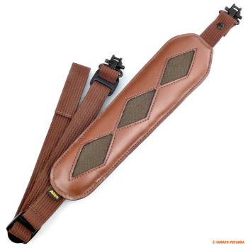Ремінь збройовий з антабками 2,54 см Allen Slings, коричневий