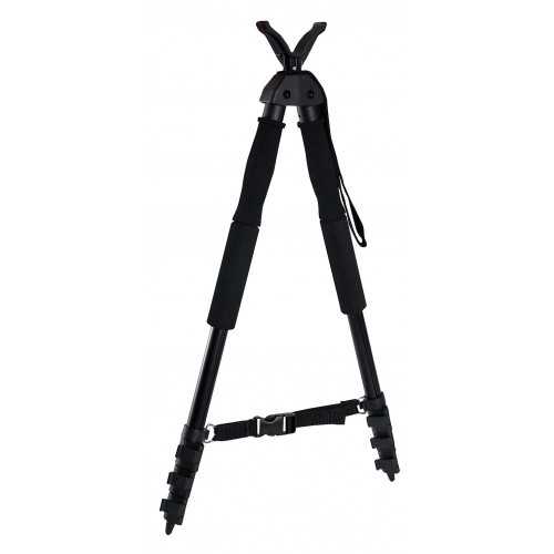 Телескопічний біпод для зброї Allen Shooting Stick, довжина до 157 см, чорний 