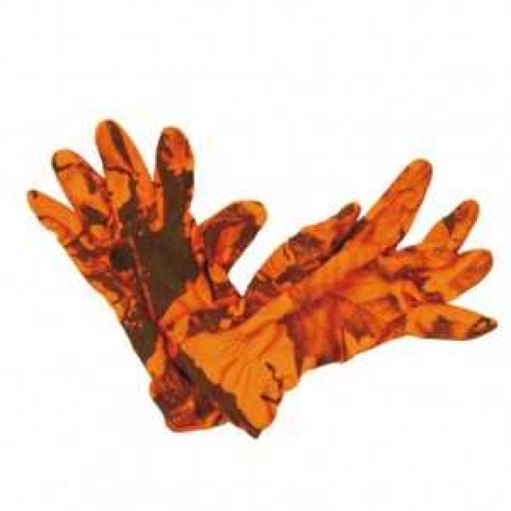 Флисовые охотничьи перчатки Arctech Gloves 03, оранжевые