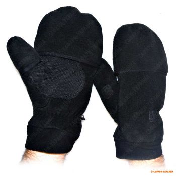 Перчатки двойные Arctic Shield, стрелковые перчатки и теплая варежка, цвет Black