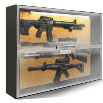 Оружейный сейф со стеклом Armando G, 147см х 74см х 10см