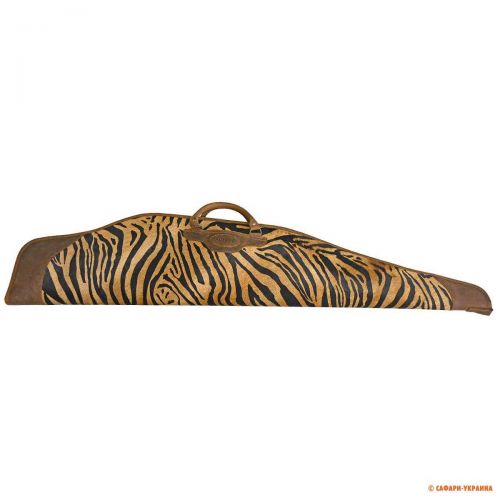 Чохол для рушниці Artipel Tiger Line TFO06, 120 см, шкіра + шкура тигра 