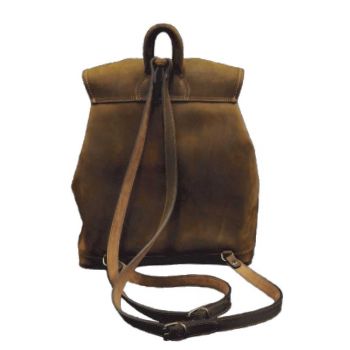 Шкіряний рюкзак Artipel AZR02, коричневий, 30 х 35 х 20 см