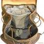 Шкіряний рюкзак Artipel AZR02, коричневий, 30 х 35 х 20 см 