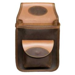 Шкіряна мисливська сумка з поясом Artipel BORSA 095, розміри 17x15x25 см
