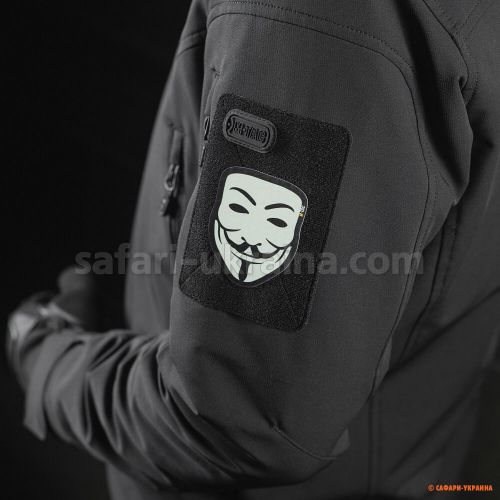 M-Tac нашивка Anonymous Black/GID 