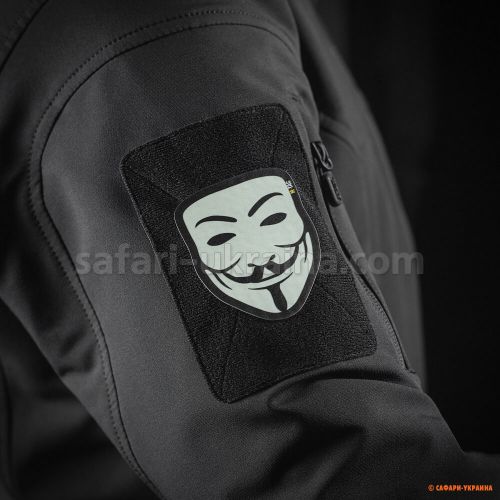M-Tac нашивка Anonymous Black/GID 