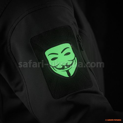 M-Tac нашивка Anonymous Black/GID 