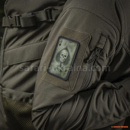 M-Tac нашивка Ace of Spades Ranger Green/Black 