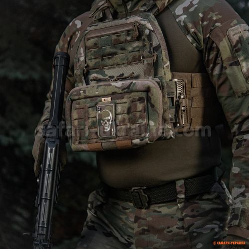 M-Tac нашивка Face of war (вышивка) Multicam