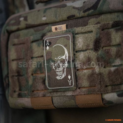 M-Tac нашивка Face of war (вышивка) Multicam