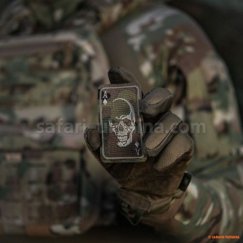 M-Tac нашивка Face of war (вышивка) Multicam