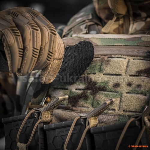 M-Tac нашивка War is Hell 3D PVC Coyote