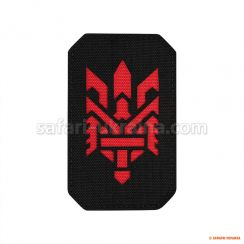 M-Tac нашивка Тризуб (стилизация) Laser Cut вертикальная
