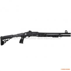 Помпова рушниця Huglu ATROX Tactic Black Telescopic Stock 12/47