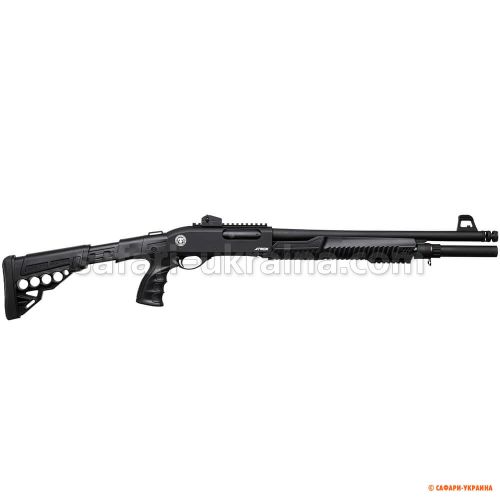Помпова рушниця Huglu ATROX Tactic Black Telescopic Stock 12/47 