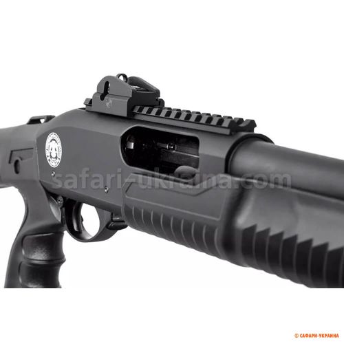 Помпова рушниця Huglu ATROX Tactic Black Telescopic Stock 12/47 