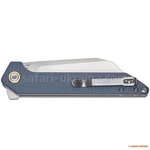 Ніж CJRB Rampart G10 Gray-blue 