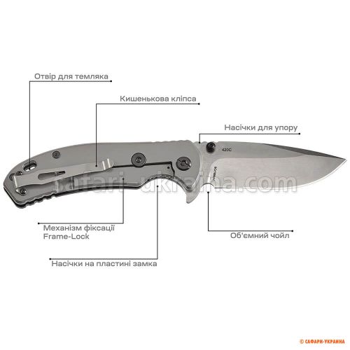 Cкладной нож Skif Sturdy II SW Black