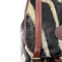 Кожаный рюкзак Safari Zebra, из натуральной кожи зебры