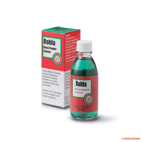 Оружейное масло для удаления ржавчины и пороха Ballistol Robla Solvent, 100 мл
