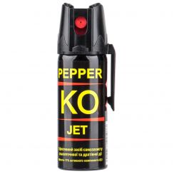 Газовый баллончик Klever Pepper KO Jet струйный, объем 50 мл