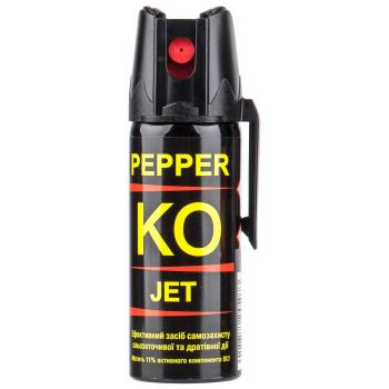Газовый баллончик Klever Pepper KO Jet струйный, объем 50 мл
