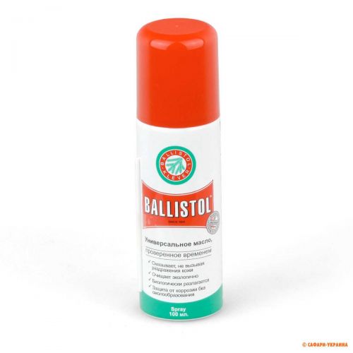 Масло оружейное универсальное Ballistol-Klever Spray, 100 мл