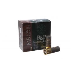 Патрон Baschieri & Pellagri MB Long Range, кал.12/70, дріб №3, 36 г