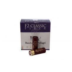 Патрон Baschieri & Pellagri F2 Classic Fiber, кал.12/70, дробь №5, 34 г