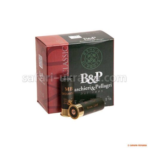 Патрон Baschieri & Pellagri MB UNIVERSAL, безконтейнерный, кал.12/70, №0, 32 г