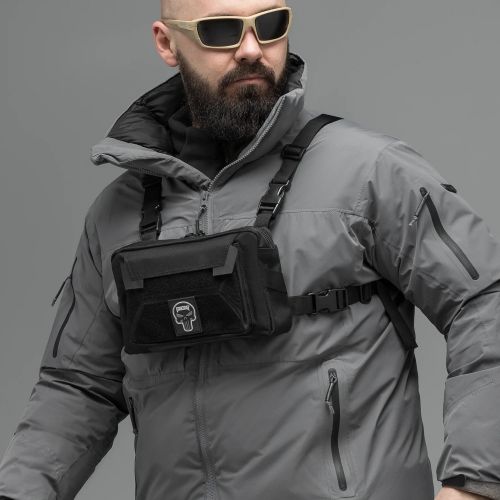 Нагрудная сумка BEZET Patrol черный