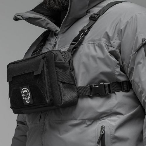 Нагрудная сумка BEZET Patrol черный