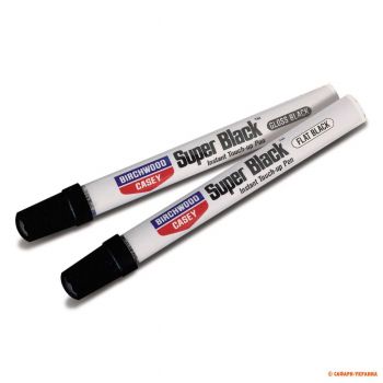 Карандаш для воронения Birchwood Black Touch-Up Pen, 10 мл, цвет: черный глянец