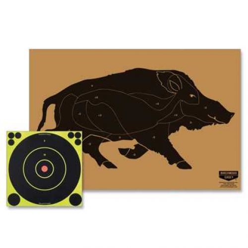 Мишень Кабан Birchwood Casey Boar Kit, 61х91 см, +4 мишени 30х30см Мишень Кабан Birchwood Casey Boar Kit, 61х91 см, +4 мишени 30х30см