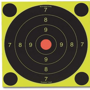 Мишень для винтовки Birchwood Casey Bull`s-eye Targets, 20 см, 6 штук