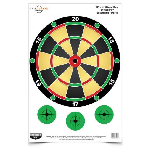 Мішень для стрільби Birchwood Casey Shotboard, 30 х 46 см, 8 штук Мішень для стрільби Birchwood Casey Shotboard, 30 х 46 см, 8 штук