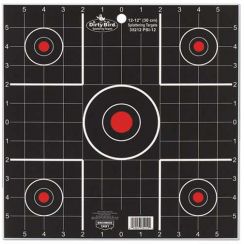 Мішень для стрільби Birchwood Casey Sight-In Targets, 30 х 30 см, 12 мішеней