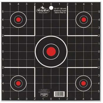 Мишень для стрельбы Birchwood Casey Sight-In Targets, 30 х 30 см, 12 мишеней