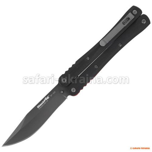 Складаний ніж Black Fox Balisong Black Blade 