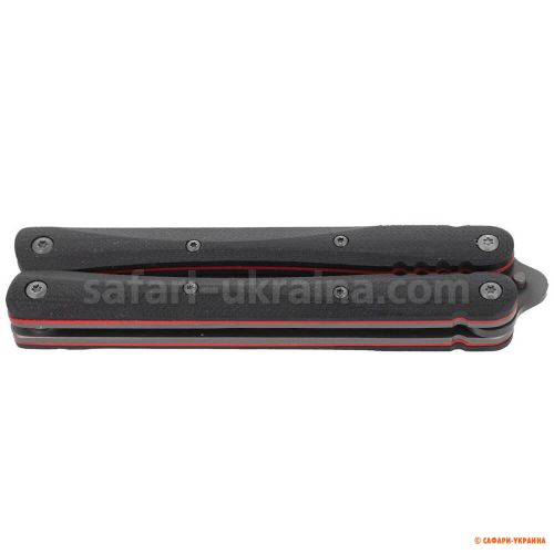 Складаний ніж Black Fox Balisong Black Blade 
