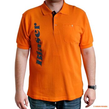 Футболка поло для охоты и рыбалки Blaser F3 Polo Shirts, оранжевая
