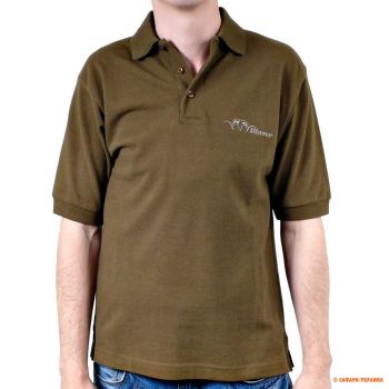 Охотничья футболка поло Blaser Polo Shirt, оливковая