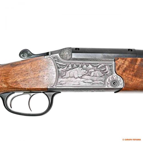Штуцер охотничий Blaser BB 97 Luxus, кал: 9,3 х 74 R, ствол: 55 см., с гравировкой дикие звери
