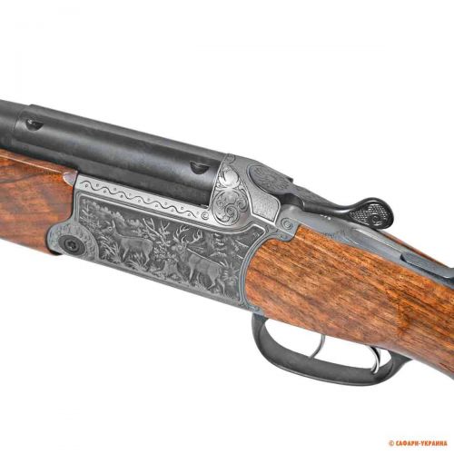 Штуцер охотничий Blaser BB 97 Luxus, кал: 9,3 х 74 R, ствол: 55 см., с гравировкой дикие звери