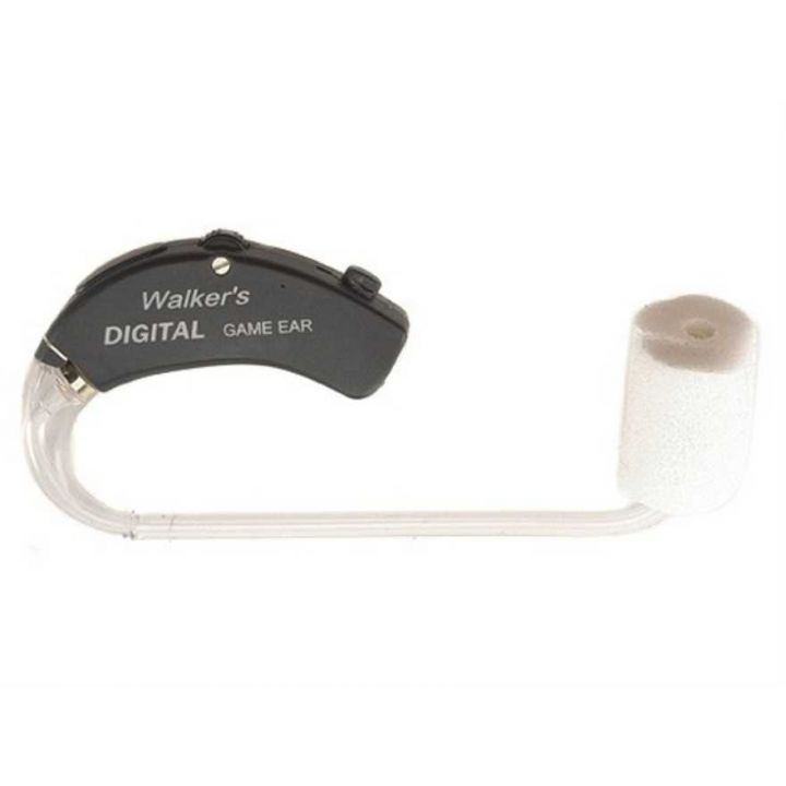 Слуховой аппарат для охоты Bob Walker`s Digital Game Ear, чёрный, чехол в комплекте