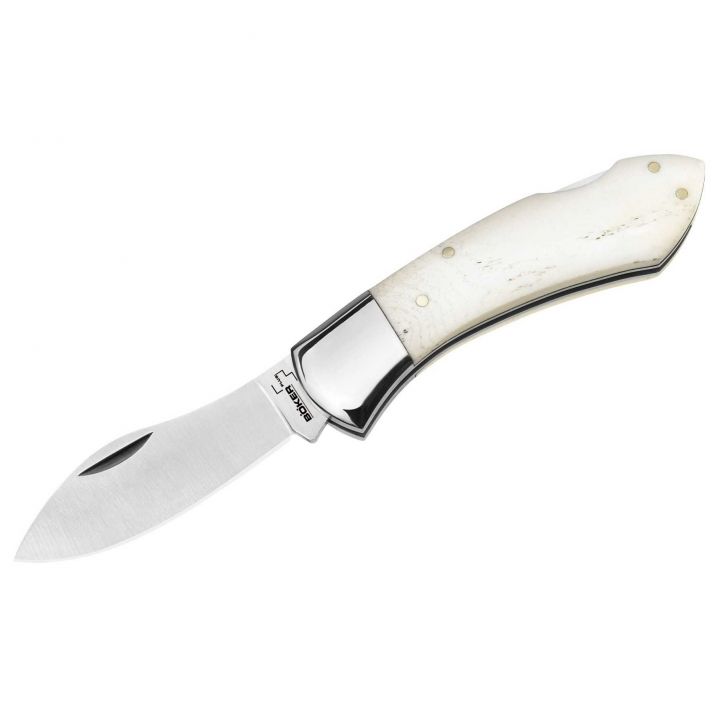 Складной нож-скиннер Boker Plus Fiskmuk Bone